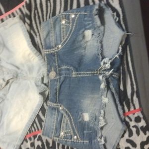 Jean shorts